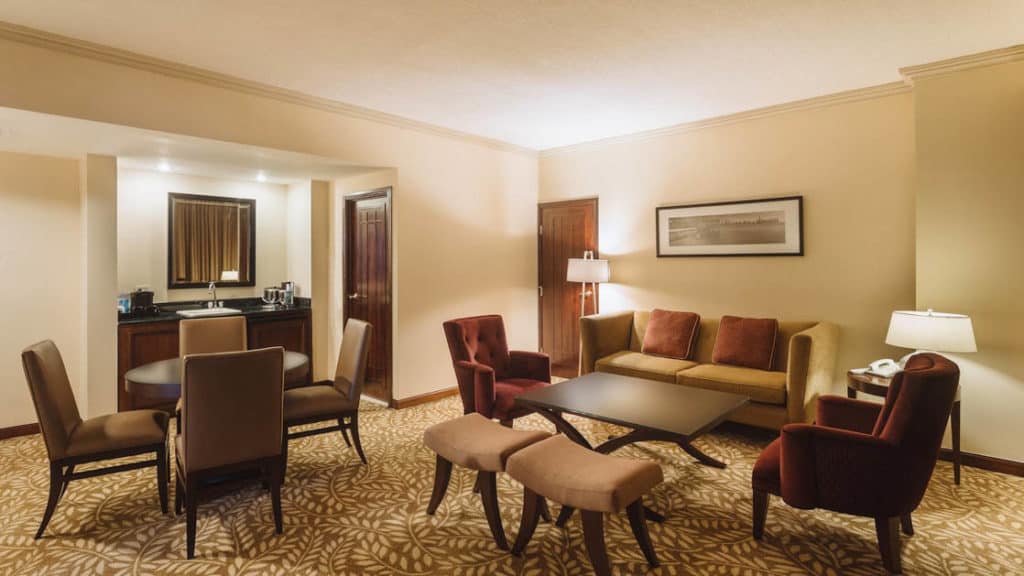 Master Suite at Panama Marriott Hotel  