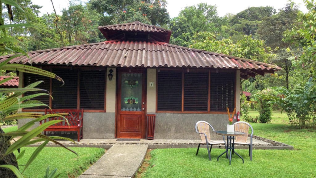 A deluxe bungalow at Casa Corcovado