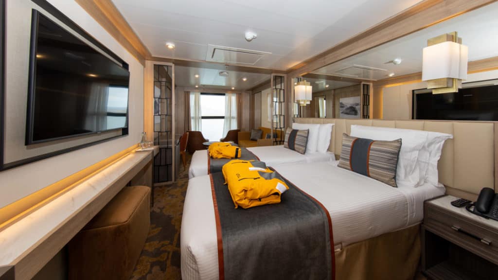 Infinity Suite aboard World Explorer. Photo by: Quark Expeditions