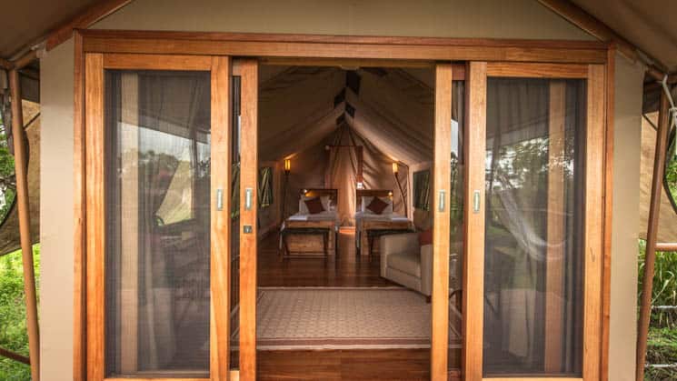 Tent Cabin at Galapagos Safari Camp
