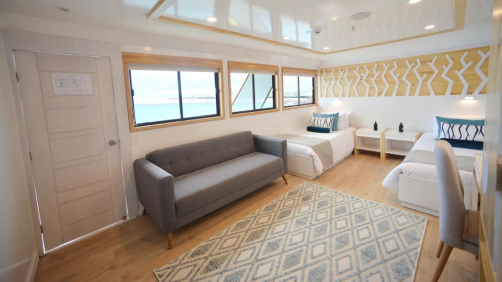 Upper Deck Suite aboard Sea Star Journey