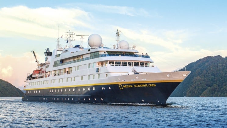 do cruise ships sail on the bering sea