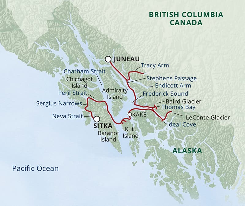 Alaska S Glaciers Whales Cruise Adventuresmith Explorations