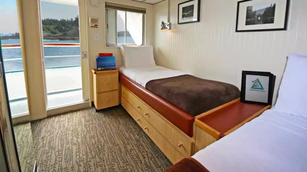 Category AA stateroom aboard Baranof Dream