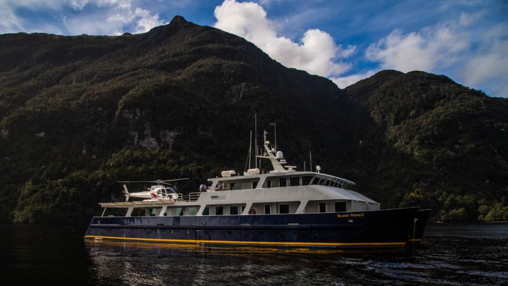 Island Escape's predecessor: Island Passage, formerly operated by Island Escape Cruises. Photo by: Andrew Browning