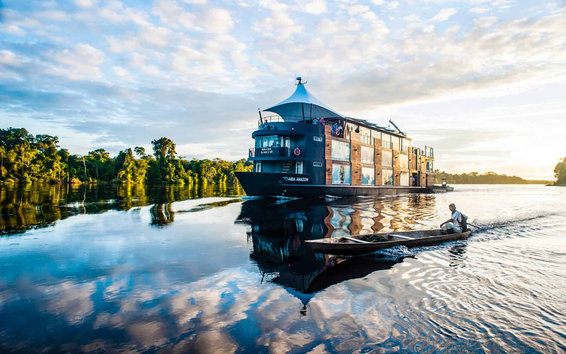 Aria Amazon River Cruise Luxury Amazon AdventureSmith Explorations